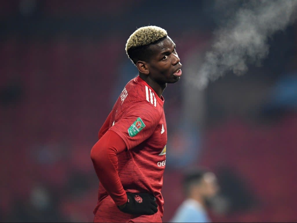 Manchester United midfielder Paul Pogba (POOL/AFP via Getty Images)