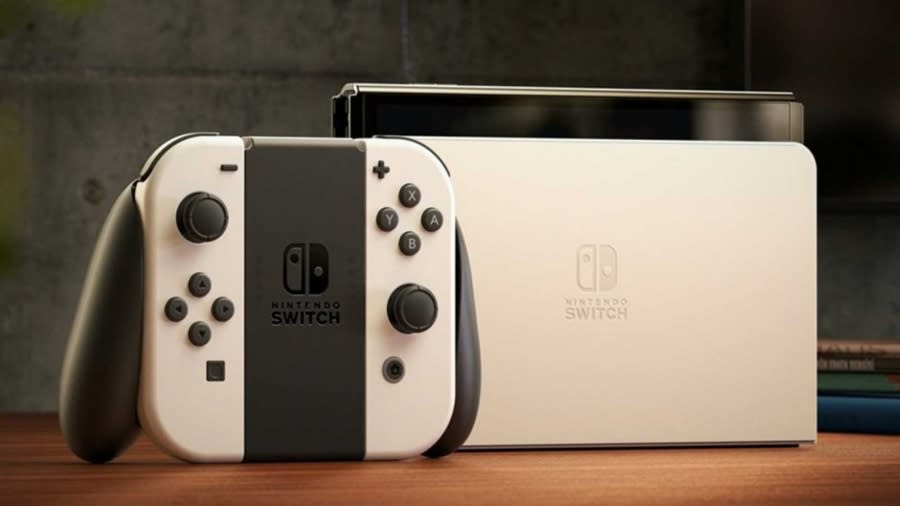 2021白色新版Nintendo Switch_新增白色機身、螢幕加大、改 OLED 面板，6 亮點 圖/Nintendo