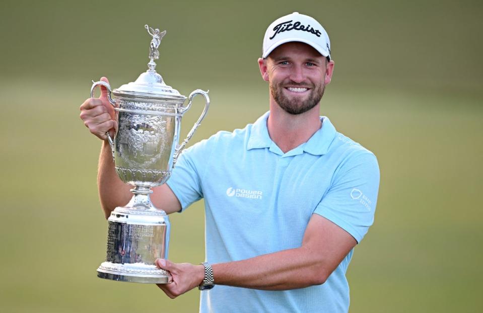Wyndham Clark captured his maiden major at last year’s US Open (Getty Images)