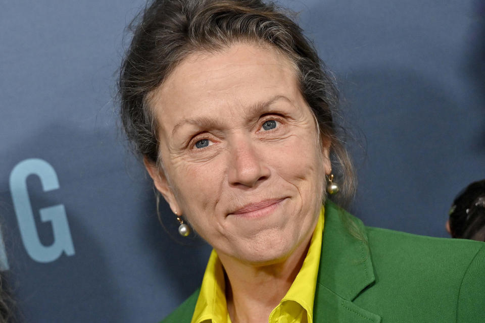 Frances McDormand at premiee of 