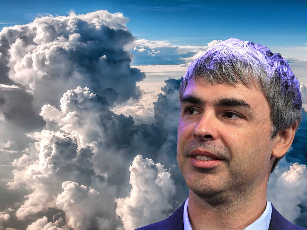 Cloud Larry Page