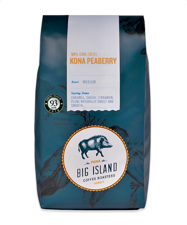 15) 100% Kona Peaberry Coffee