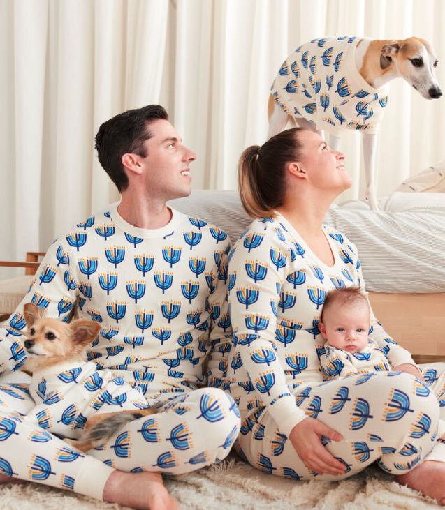 Hanna Andersson "Hanukkah" Matching Family Holiday Pajamas