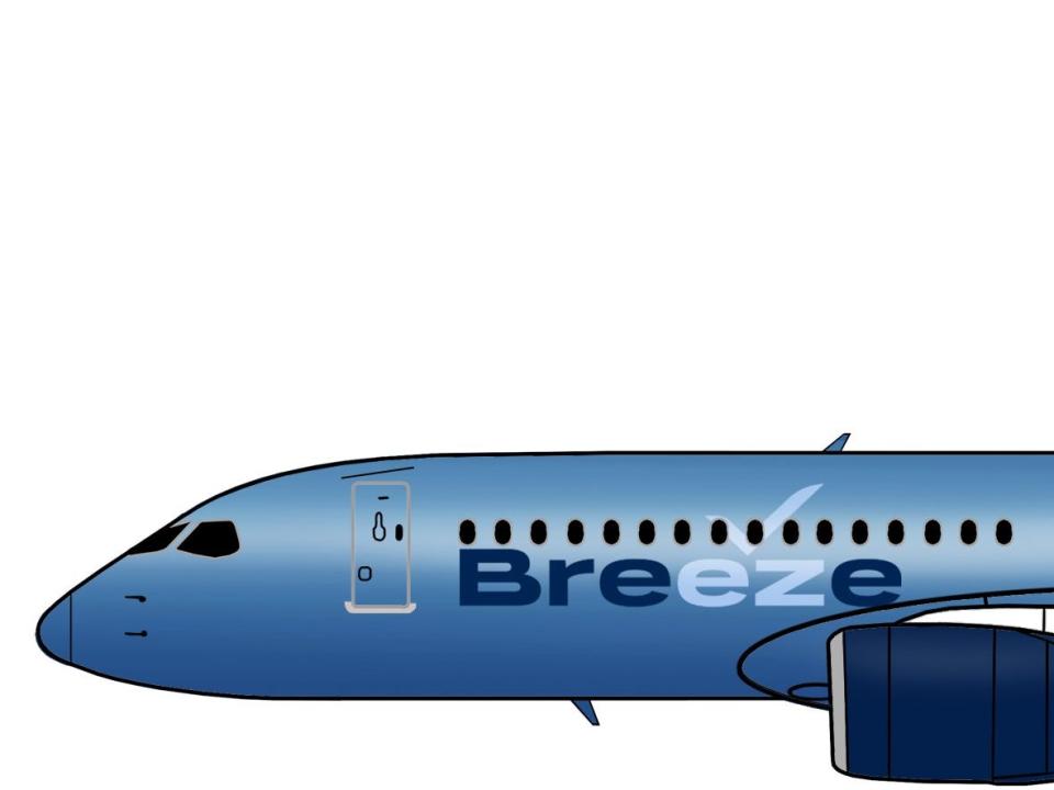 Breeze Airbus A220-300 Moxy