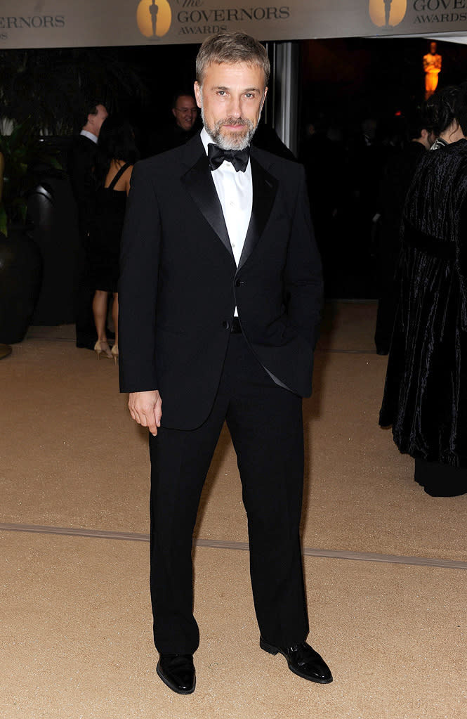 2009 AMPAS Inaugural Governors Awards Christoph Waltz