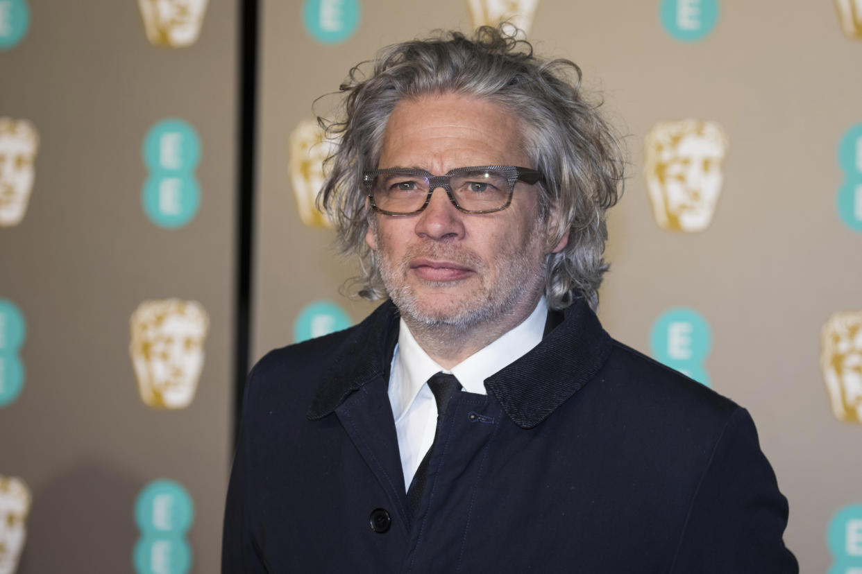 Dexter Fletcher poses for photographers upon arrival at the BAFTA Film Awards in London, Sunday, Feb. 10, 2019. (Photo by Vianney Le Caer/Invision/AP)