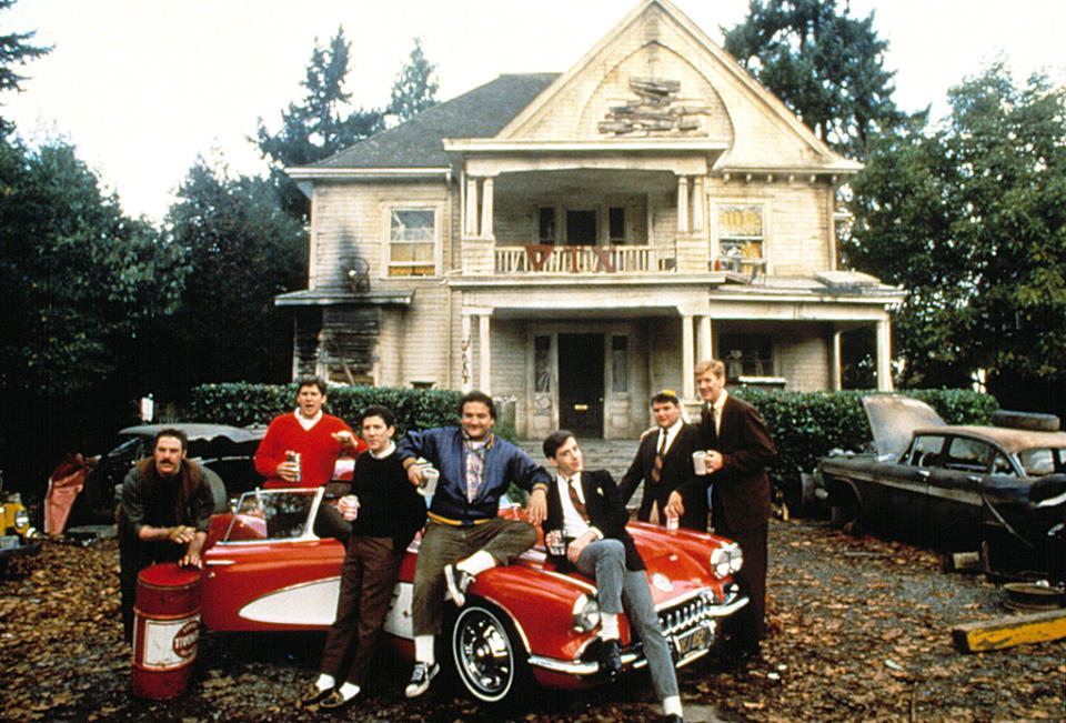 <a href="http://movies.yahoo.com/movie/national-lampoons-animal-house/" data-ylk="slk:NATIONAL LAMPOON'S ANIMAL HOUSE;elm:context_link;itc:0;sec:content-canvas" class="link ">NATIONAL LAMPOON'S ANIMAL HOUSE</a> (1978) <br>Directed by: <span>John Landis</span> <br>Starring: <span>John Belushi</span>, <span>Tim Matheson</span> and <span>John Vernon</span>