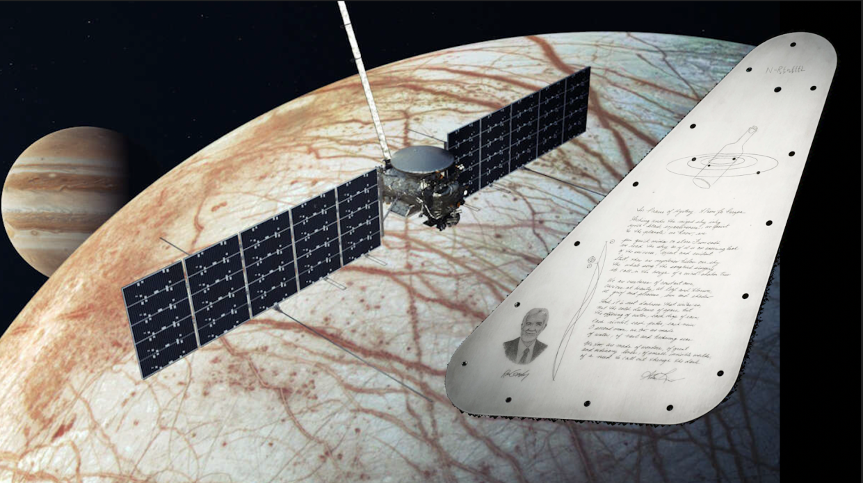 Voici le message que va envoyer la NASA sur Europa, la Lune de Jupiter