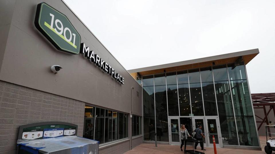 Cal Poly’s newly renovated 1901 Marketplace dining complex features eight restaurants in the University Union. It was set to open on Jan. 23, 2024.