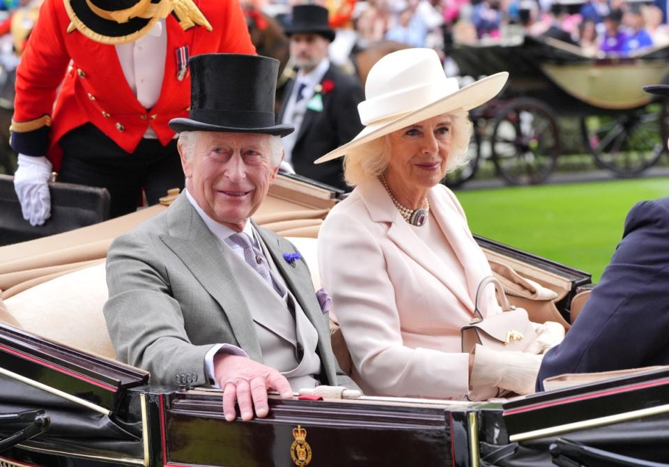 King Charles III and Queen Camilla (Jonathan Brady/PA Wire)