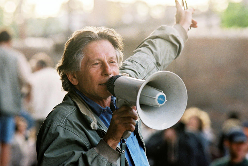 Roman Polanski directing 