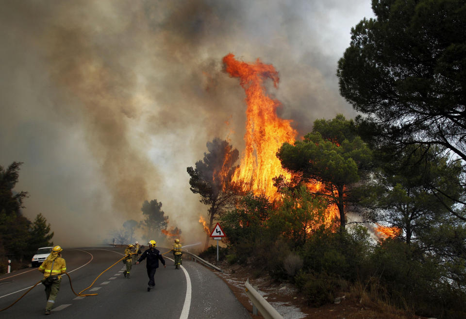 Spain fire