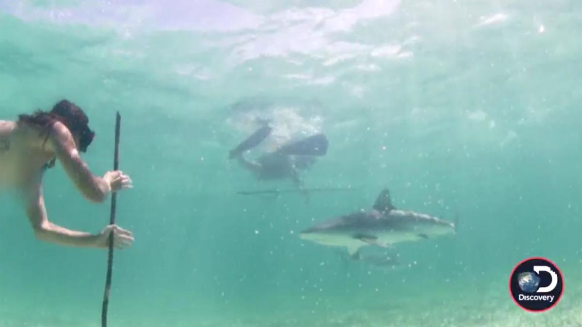 Watch Naked And Afraid Of Sharks The Discovery Channel Strands Nude People In Shark Infested