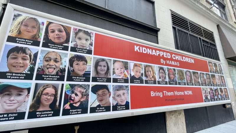 Kidnapped by Hamas posters