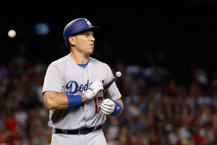 The Dodgers traded A.J. Ellis to the Phillies. (Getty Images/Christian Petersen)