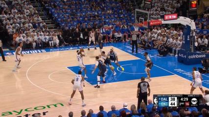 Shai Gilgeous-Alexander with a 2 Pt vs. Dallas Mavericks