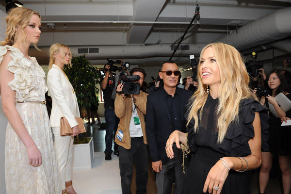 Rachel Zoe Mingles With the Crowd