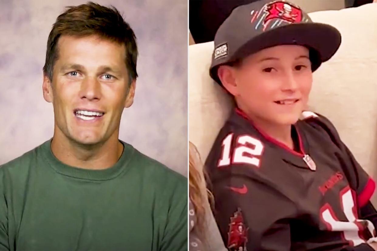 Tom Brady Surprises Boy Who 'Beat Brain Cancer' With Another Special Gift