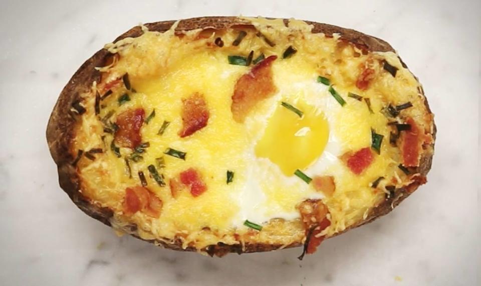 Breakfast Baked Potato