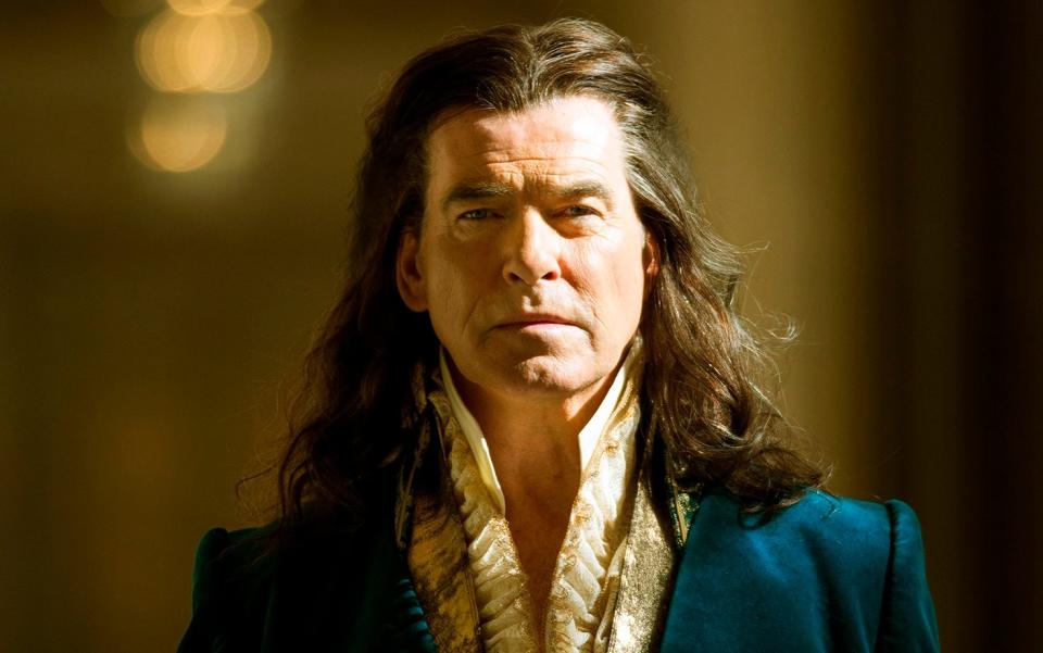 Pierce Brosnan as King Louis XIV in The King's Daughter - AP