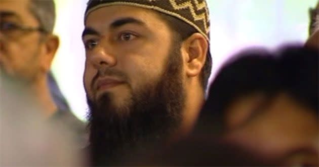 Watching on last night, Bilal Merhi is a senior Preacher for radical Islamist group Hizb ut-Tahrir.