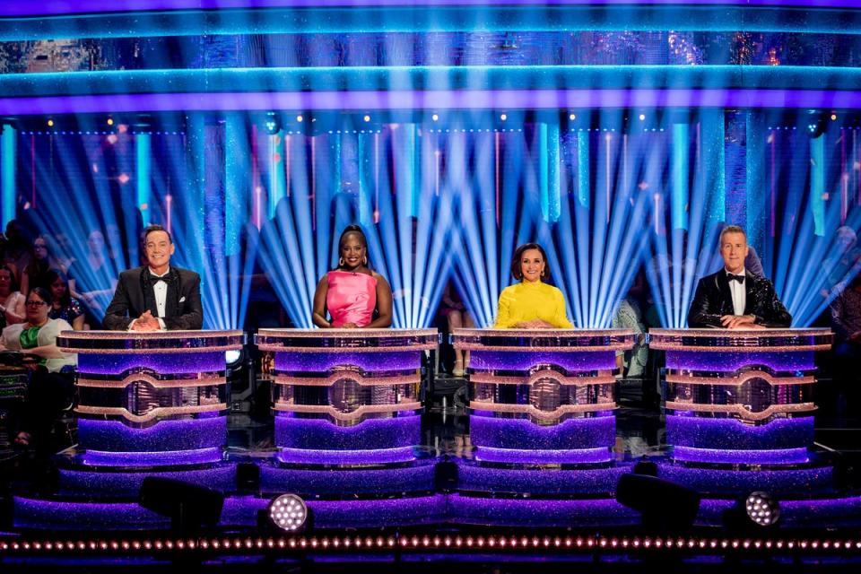 Strictly Judges Craig Revel Horwood, Motsi Mabuse, Shirley Ballas and Anton du Beke (PA Media)