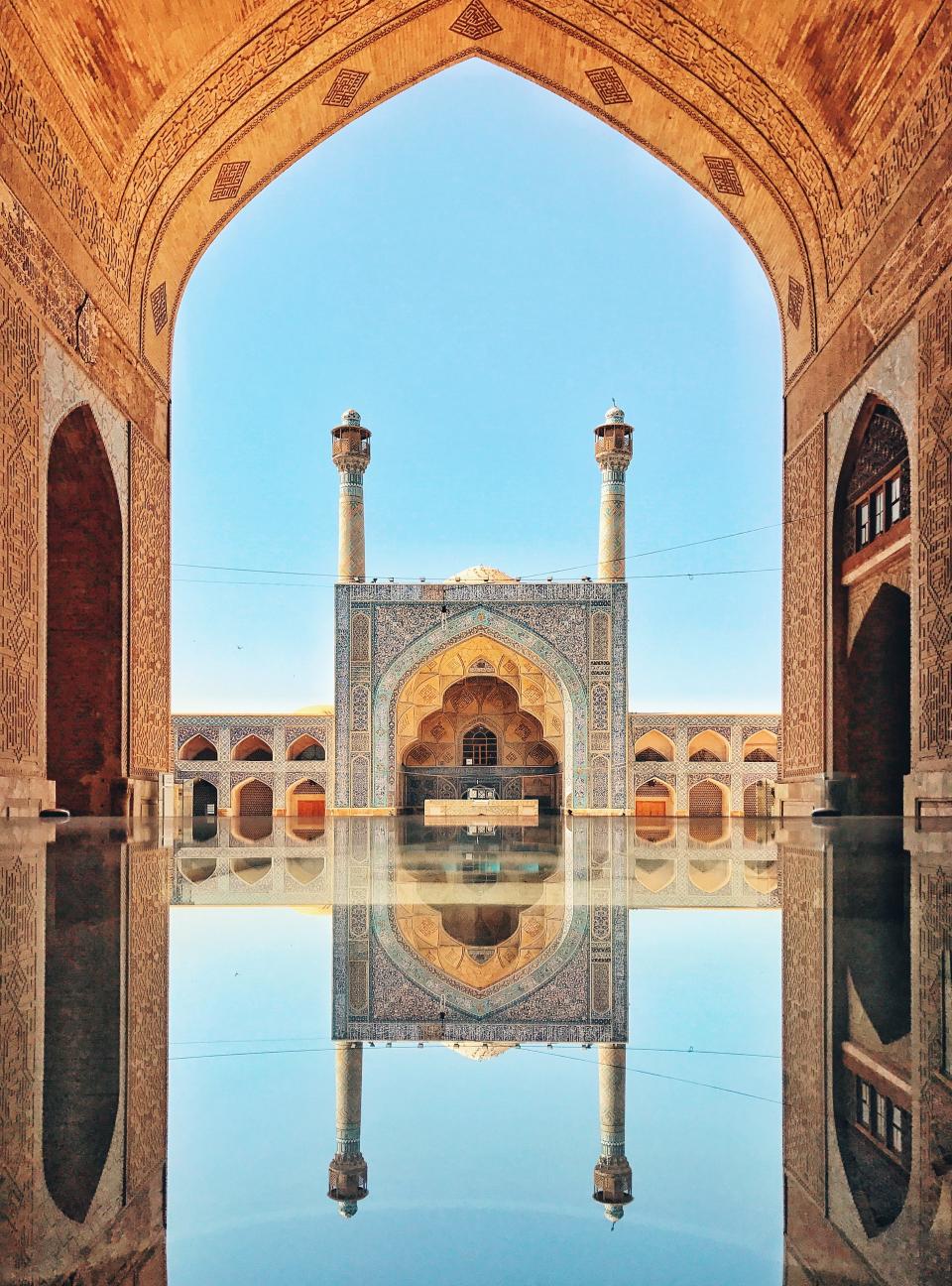 Second Place<br />"Jameh Mosque of Isfahan"<br /> Isfahan, Iran<br />Shot on iPhone 7