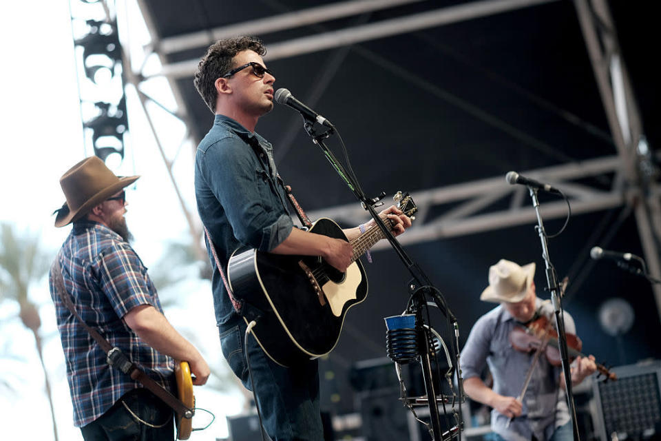 Evan Felker of The Turnpike Troubadours performs onstage during 2016 Stagecoach California’s Country Music Festival at Empire Polo Club on May 01, 2016 in Indio, California. (Photo: Jason Kempin/Getty Images)