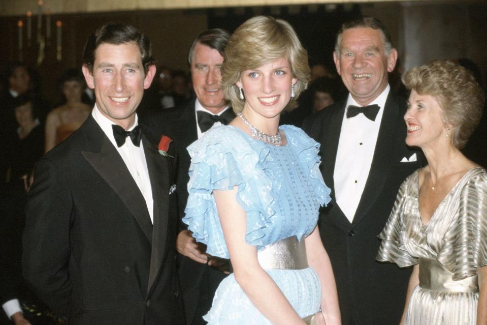 <p>Charles and Diana attend a charity ball in Sydney.<br></p>