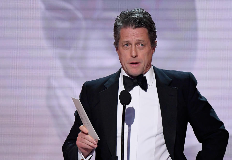 Schauspieler Hugh Grant hat ebenfalls unterschrieben. (Bild: Getty Images)