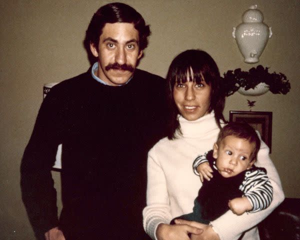 <p>Courtesy of A.J. Croce</p> Jim Croce with wife, Ingrid, and son, AJ, Christmas 1971