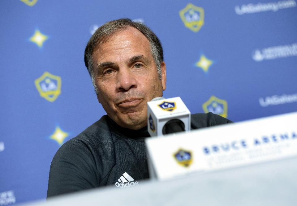 Bruce Arena, pictured in February 2016, will return as the coach of the US national team (AFP Photo/Kevork Djansezian)