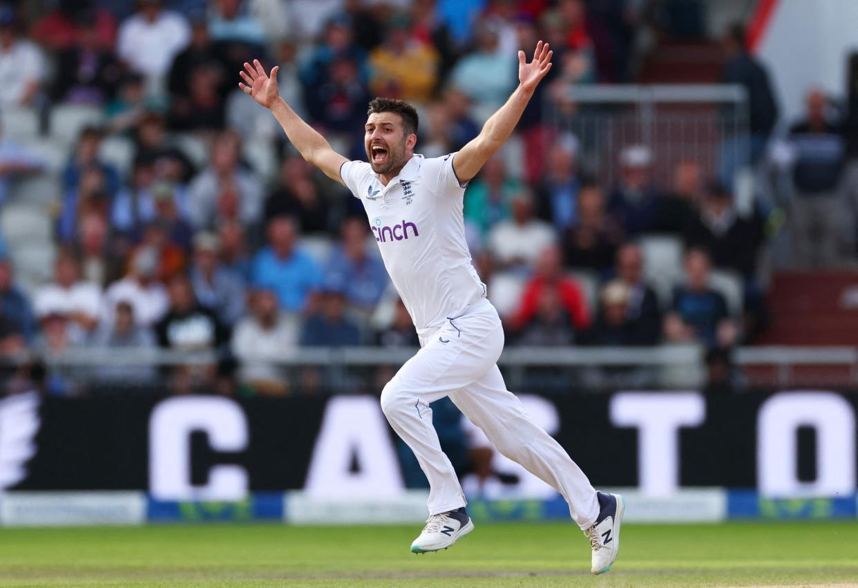 Mark Wood took three late wickets to help England close in on victory (Action Images via Reuters)
