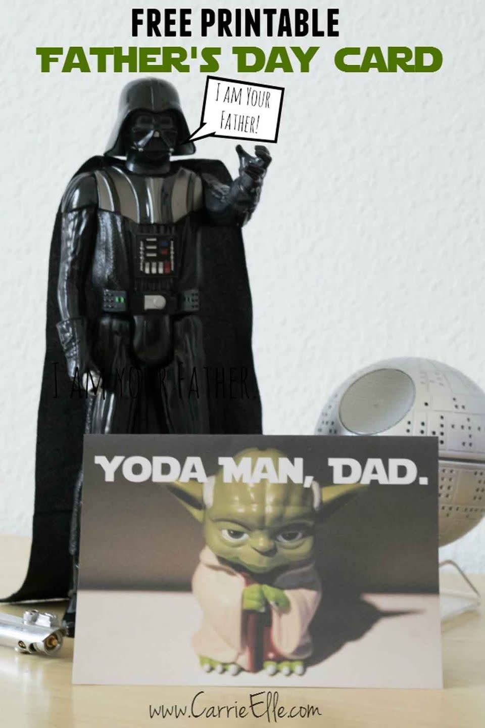 printable fathers day cards yoda man card