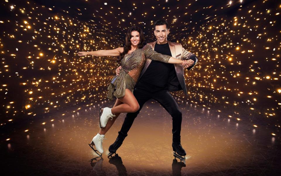 Rebekah Vardy and partner Andy Buchanan - ITV