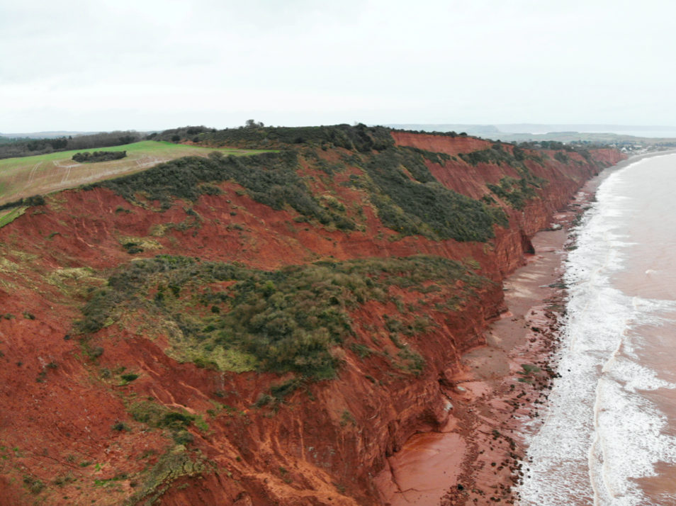 The pictures were captured by Ziggy Austin at Rock Solid Coasteering on Monday. (SWNS)