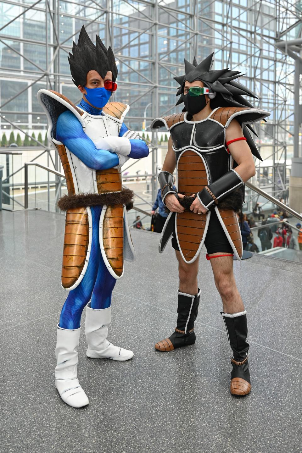 Vegeta and Raditz nycc 2021 cosplay