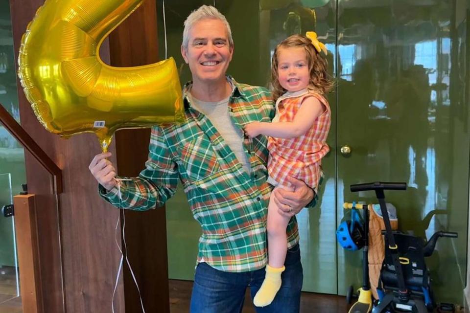 <p>Instagram/bravoandy</p> Andy Cohen and his daughter Lucy Eve