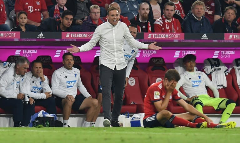 Hoffenheim coach Julian Nagelsmann slammed VAR decisions in the defeat to Bayern Munich