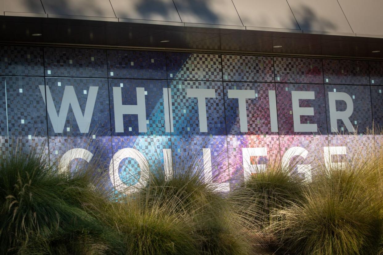 A quiet day on the campus of Whittier College on Wednesday, Nov. 23, 2022 in Whittier, CA.