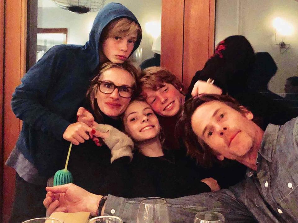 <p>Danny Moder Instagram</p> Julia Roberts and Danny Moder with their kids, Hazel, Phinnaeus, and Henry. 