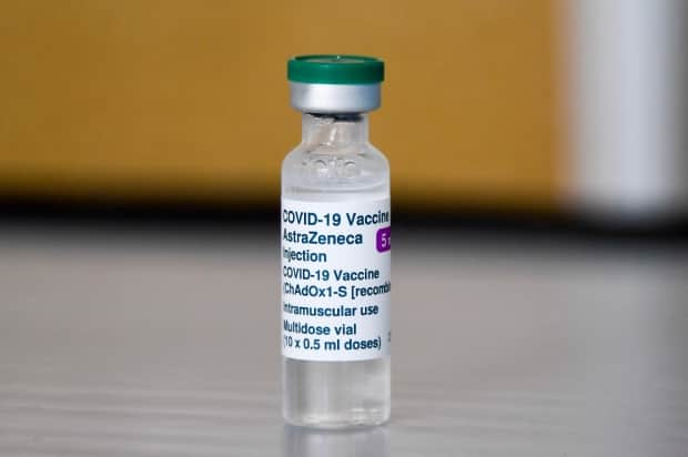 Ontario and Alberta will start offering the AstraZeneca-Oxford COVID-19 vaccine to people 40 years of age and over starting Tuesday. (Alberto Pezzali/The Associated Press - image credit)