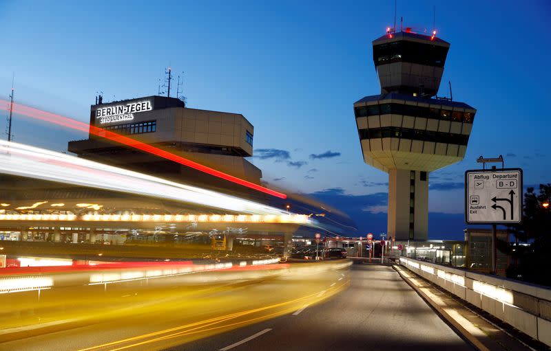 FILE PHOTO: Tegel Airport ahead of its permanent closing in Berlin