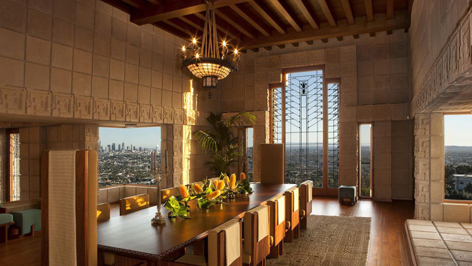 Frank Lloyd Wright’s iconic Ennis House