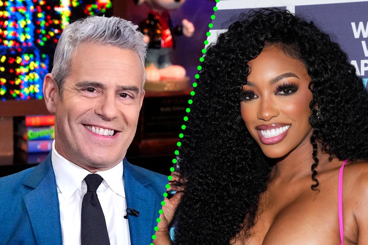 Andy Cohen Reacts to the "Huge" News That Porsha Williams Guobadia Is  Returning to RHOA