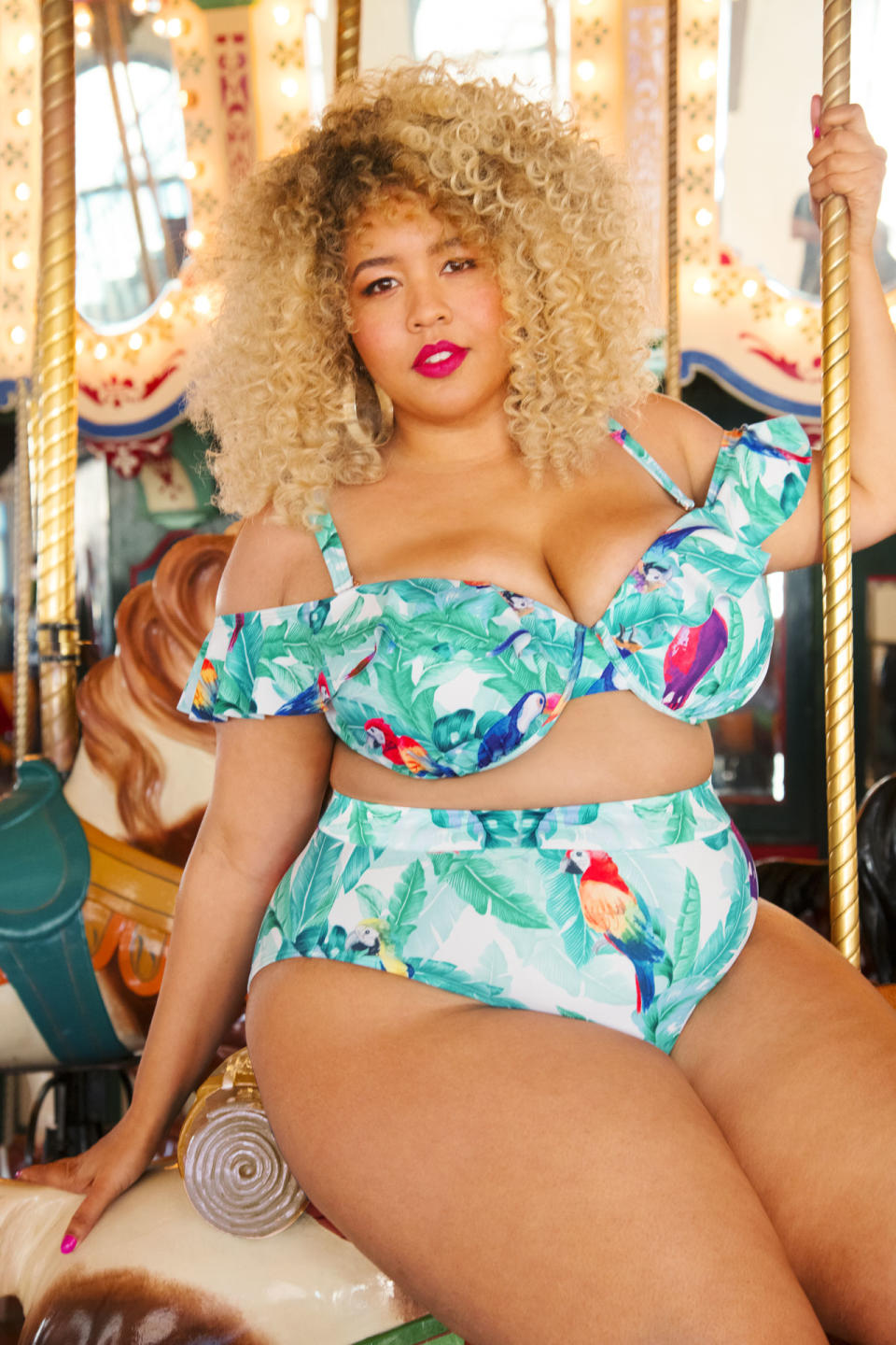 Gabi Gregg for Swimsuits for All. (Photo: Courtesy of Swimsuits for All)