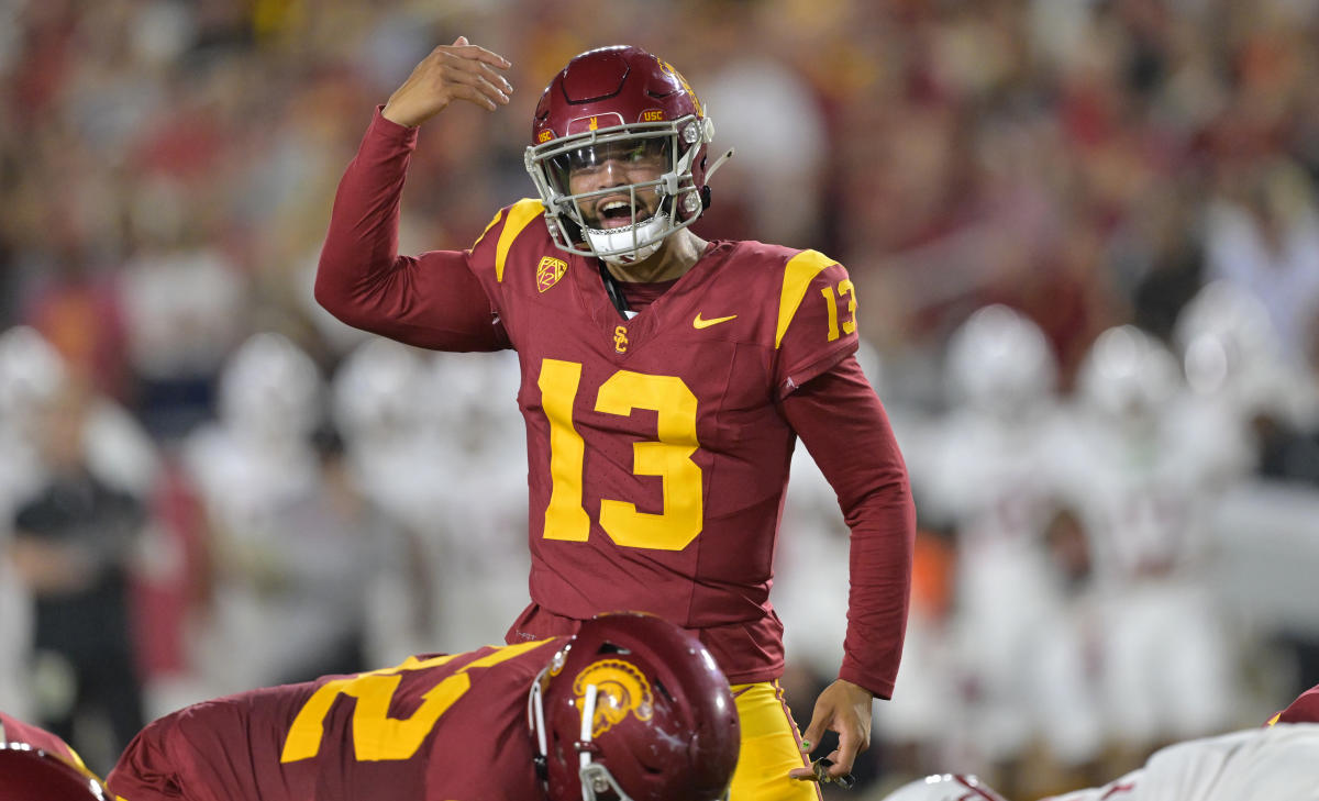 USC's Caleb Williams could be a top pick in the 2024 NFL Draft BVM Sports