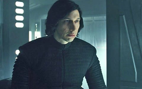 Adam Driver as Kylo Ren