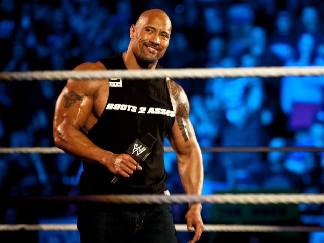 The Rock. - Copyright: Getty Images