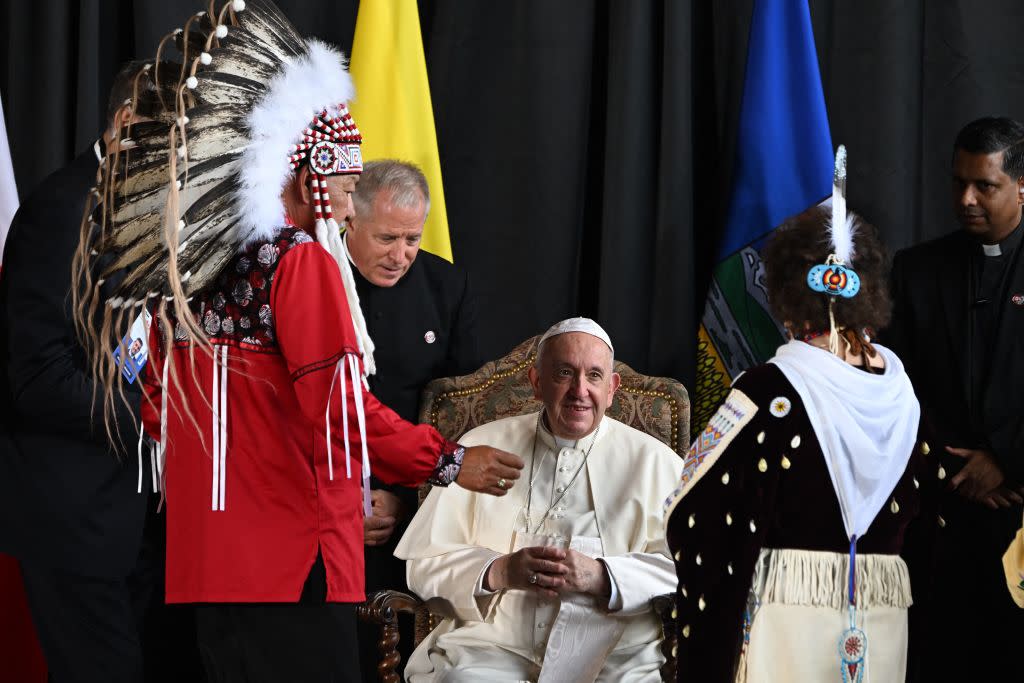 CANADA-POPE-VATICAN-INDIGENOUS